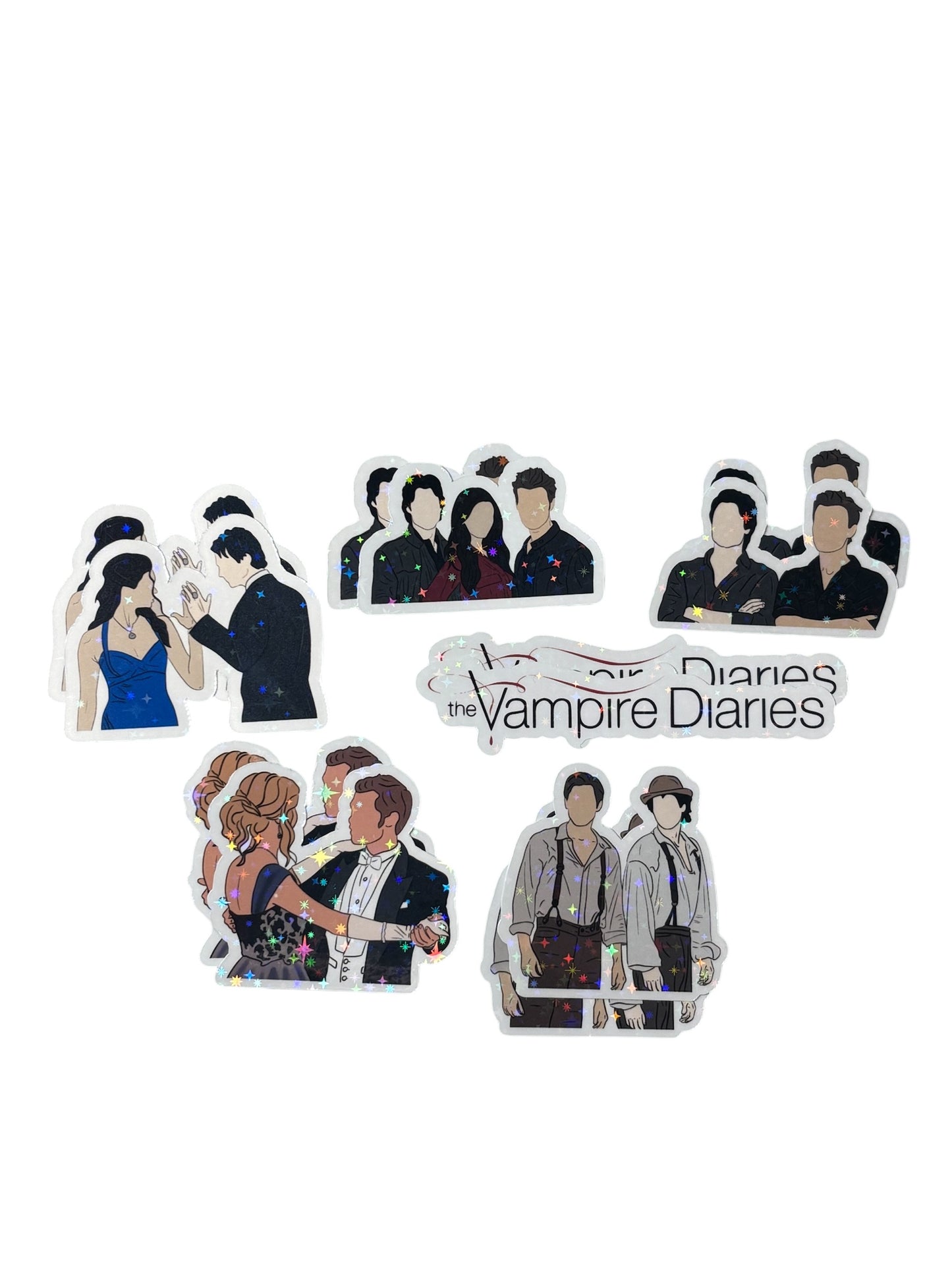 Vampire Diaries Stickers - Set of 12