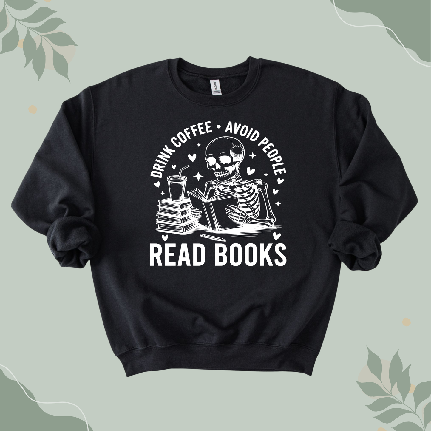 Reading Skeleton Sweatshirt