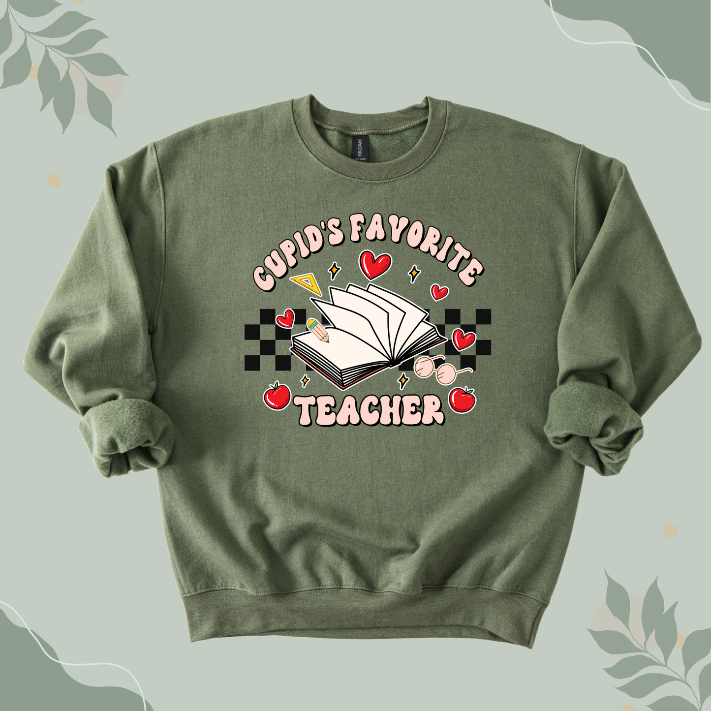Cupid's Favorite Teacher Sweatshirt