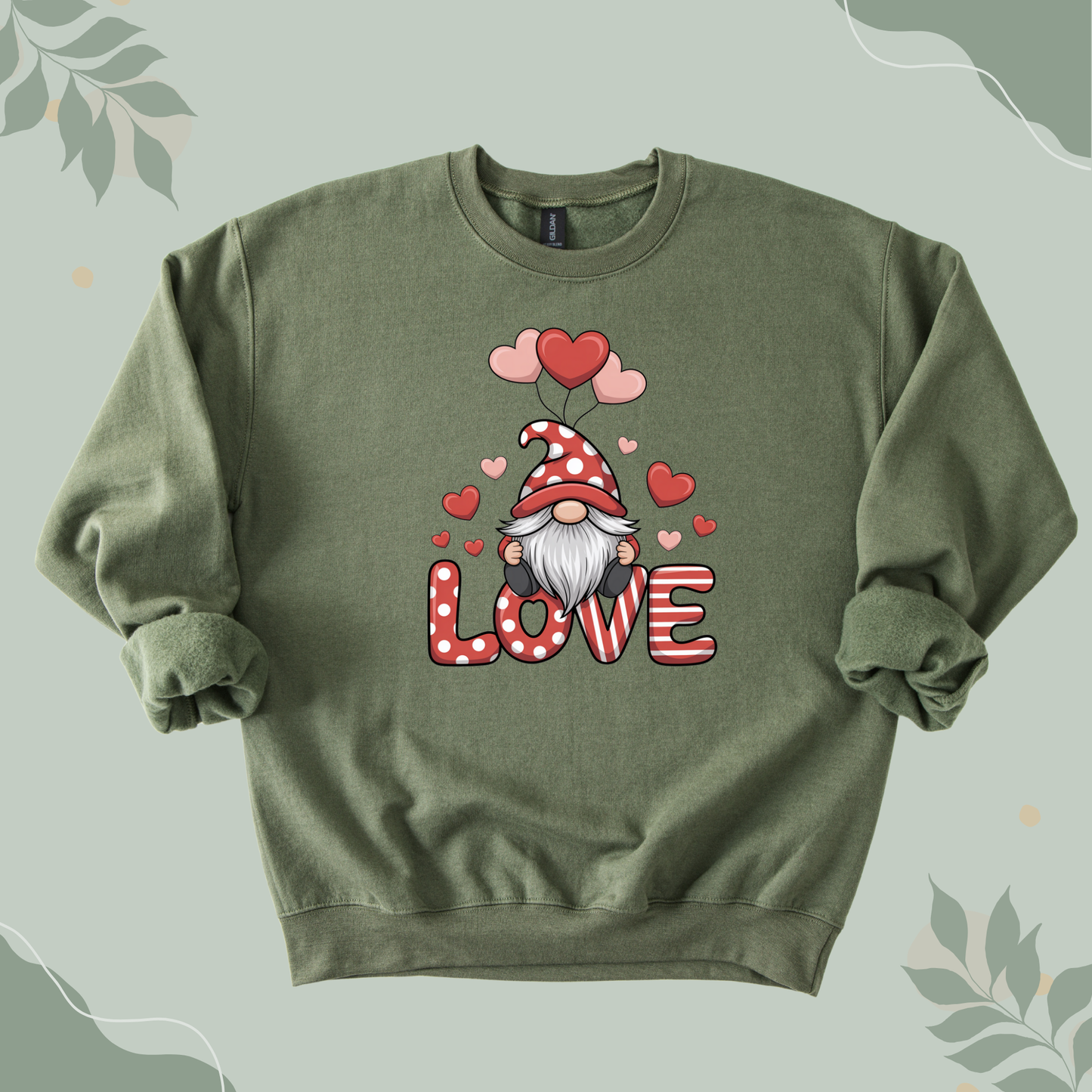 Valentines Day Gnomes LOVE Sweatshirt