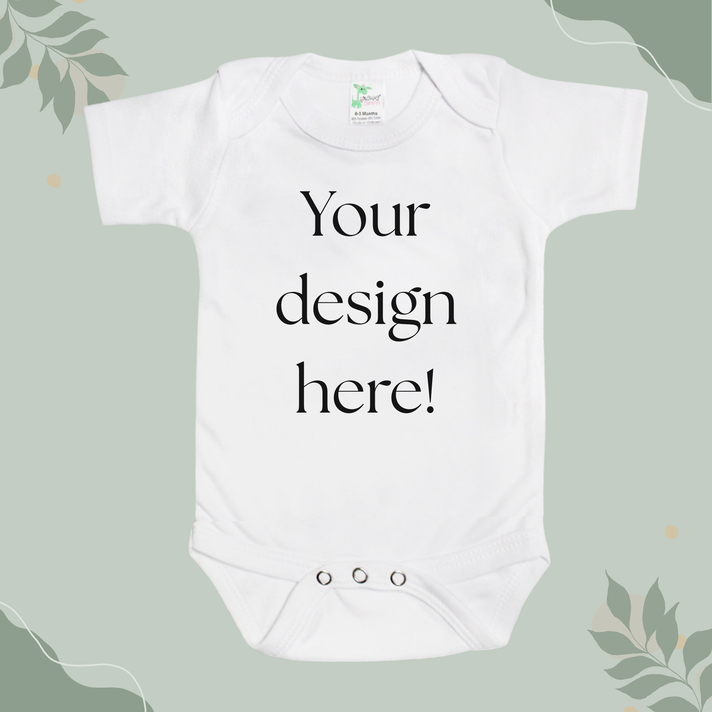 Customizable Baby Onesie / 0-24 Months