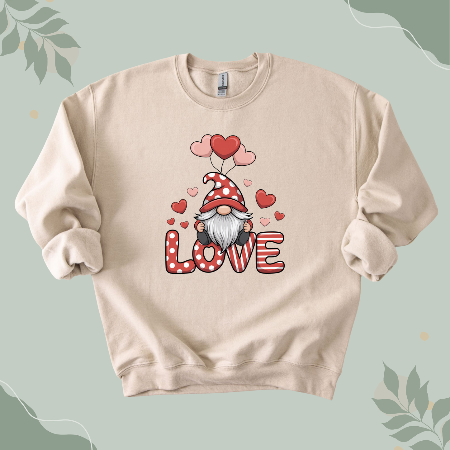 Valentines Day Gnomes LOVE Sweatshirt