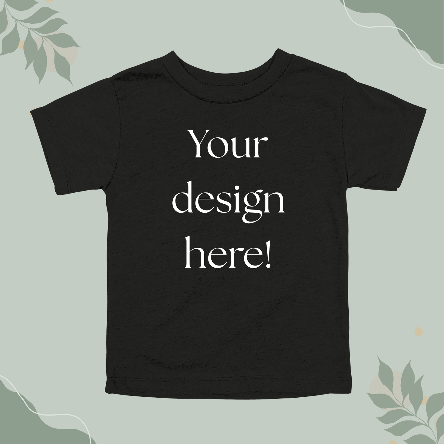 Customizable Toddler T-Shirts – Sizes 2T - 5T
