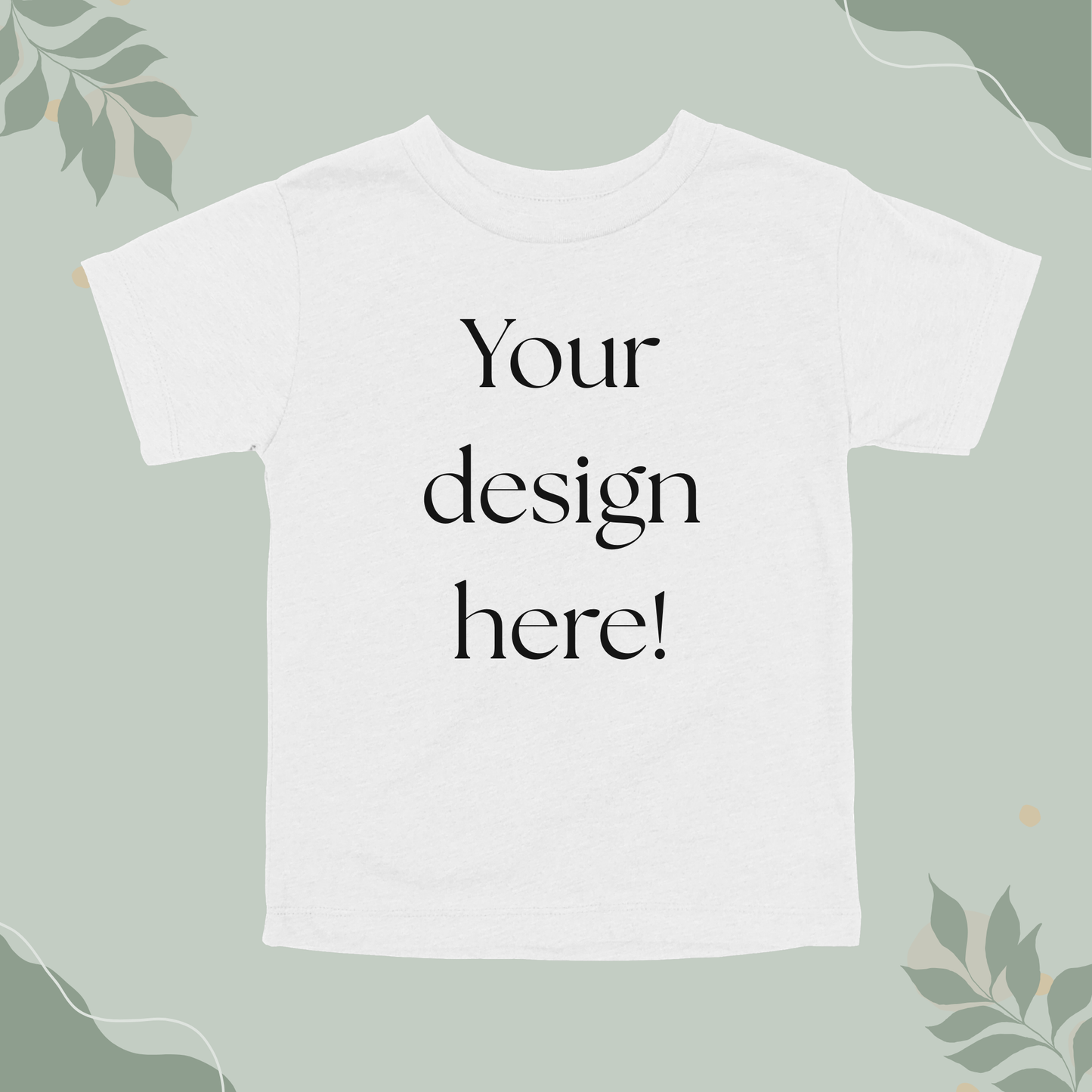 Customizable Toddler T-Shirts – Sizes 2T - 5T
