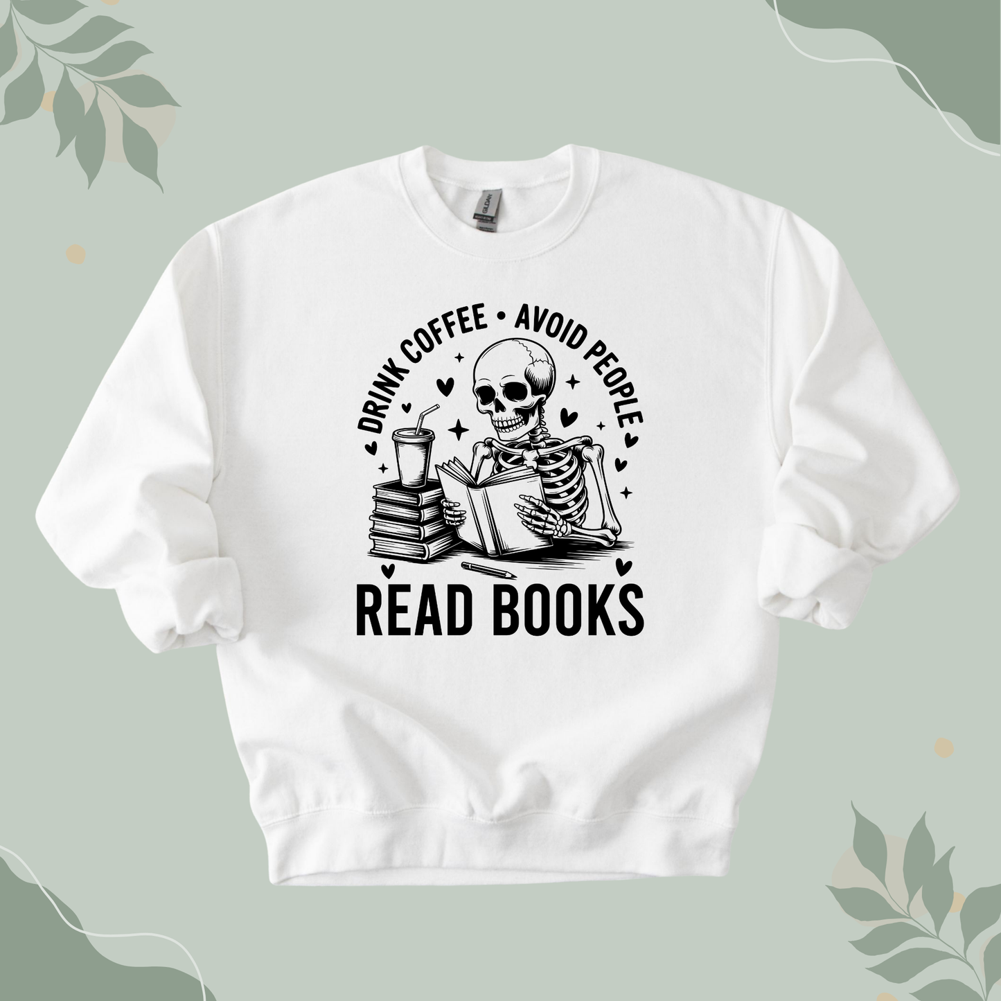 Reading Skeleton Sweatshirt
